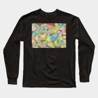 Tropical Butterflies Long Sleeve T-Shirt